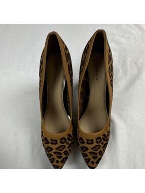 PASHION Convertible Heels Womens Size 11 Leopard Print Pumps